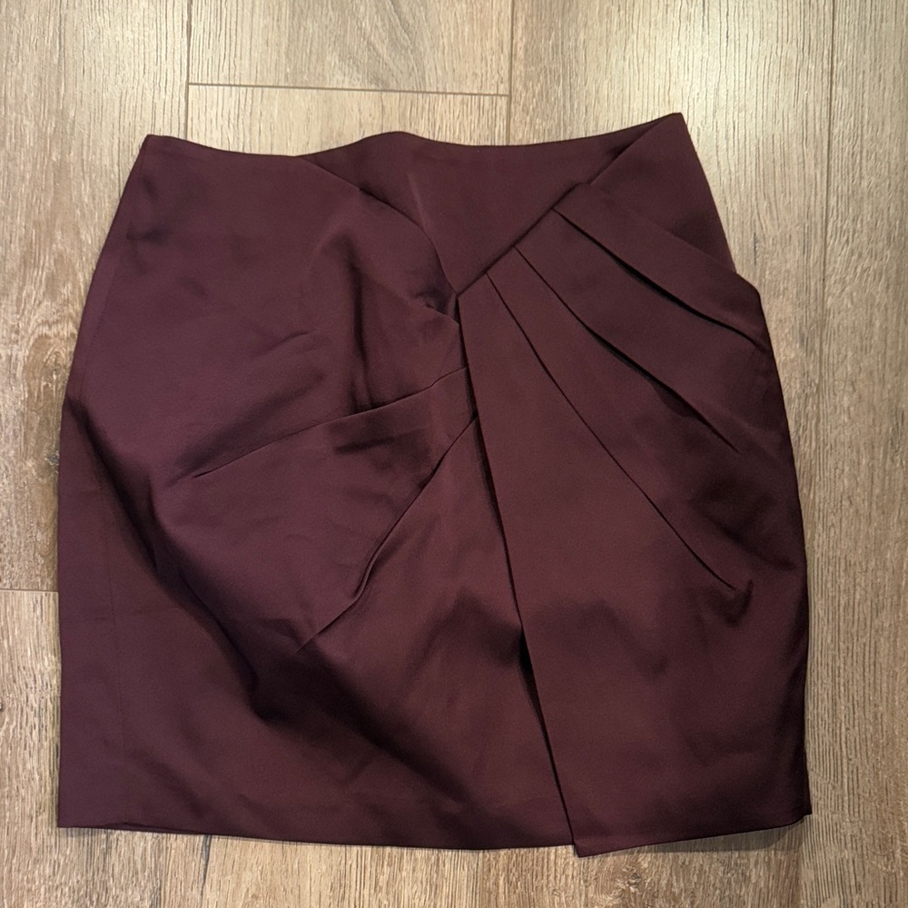 NWT Cameo Deep Burgundy Pencil Skirt Size S!
